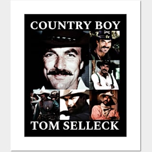 country style : tom selleck Posters and Art